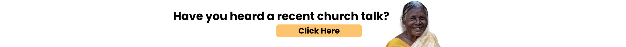 Have you heard a recent church talk? Click here