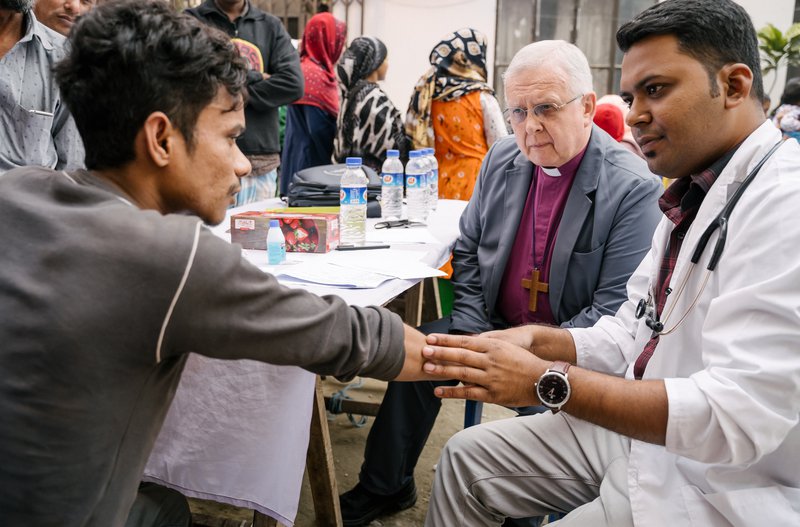 The Bishop of Peterborough visits a leprosy outreach project in Bangladesh.