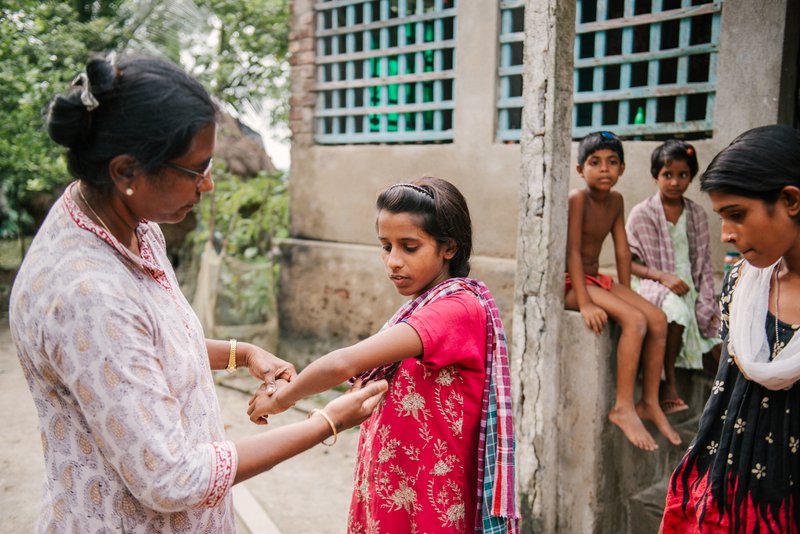 Dr Helen in the Sundarbans