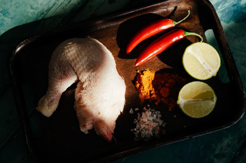 Chicken Jhal Fry ingredients