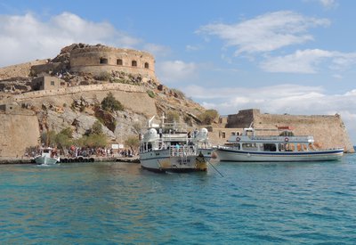 Tourist boats visit Spinaglonga Europe's last leprosy colony 2.jpg