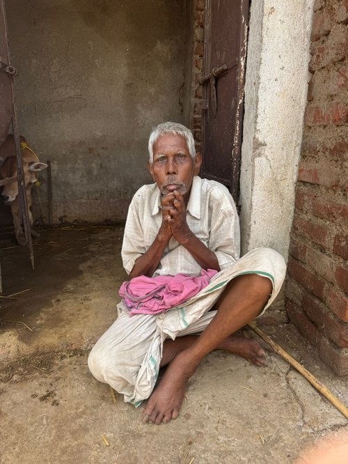 A beggar from Orissa, India